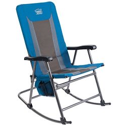 Timber Ridge Smooth Glide Lightweight Padded Folding Rocking Chair 300lbs