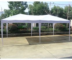 BestMassage 10’x20’EZ Pop Up Canopy Tent Instant Canopy Party Tent W/Free Carry Bag  ...