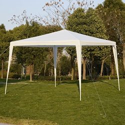 Tangkula 10’x10′ Gazebo Pavilion Cater Canopy Wedding Party Tent Outdoor