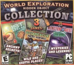 Hidden Object Collection (Lost Worlds / EcoRescue Project Rainforest / Monster Quest The Game)