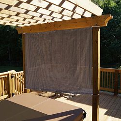 Alion Home Sun Shade Privacy Panel with Grommets and Hems on 4 Sides for Patio, Awning, Window,  ...