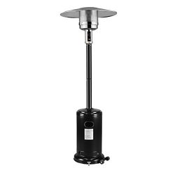 Uenjoy Commercial Patio Heater Garden Outdoor Heater 48,000 BTU’s Stainless Steel Black