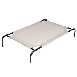 Derstadt Elevated Pet Bed Dog Cat Outdoor Indoor Camping Raised Cot Hammock New, (185gsm HDPE, S ...