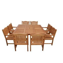 Amazonia Milano Square 9-Piece Porto Set