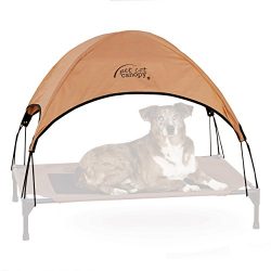 K&H Pet Products Pet Cot Canopy Large Tan 30″ x 42″