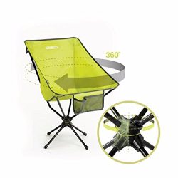 Compaclite Patented Deluxe 360 Swivel Steel Camping Portable Chair for Outdoor Camping / Picnic  ...