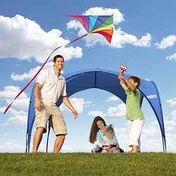 Huge Beach Tent: Shades Over 12 People! Easy Up Canopy, UV Protection Gazebo Roof. Shade Shelter ...