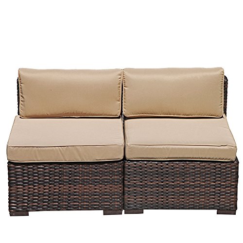 Super Patio 2 Piece Armless Chair Outdoor Furniture All ...