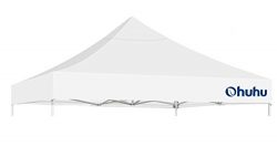 Ohuhu Pop Up 10 X 10 Feet Replacement Gazebo Canopy Top Cover