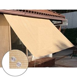 Alion Home Sun Shade Panel Privacy Screen with Grommets on 4 Sides for Outdoor, Patio, Awning, W ...