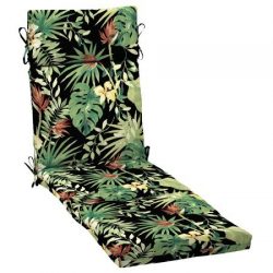 Better Homes and Gardens.. Outdoor Patio Chaise Lounge Cushion (Aruba Palm)