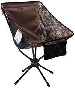 Compaclite Patented Deluxe 360 Swivel Steel Camping Portable Chair for Outdoor Camping / Picnic  ...