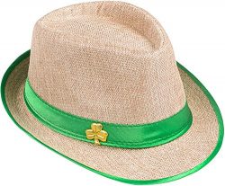 Saint Patrick’s Day Shamrock Fedora Costume Accessory Party Hat