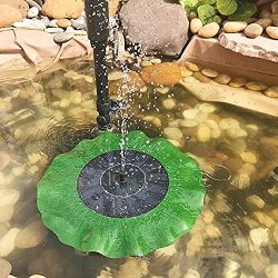 V-Best Solar Fountain Pump for Bird Bath,Small Water Fountain Pump, SOONHUA Floating Outdoor Sol ...