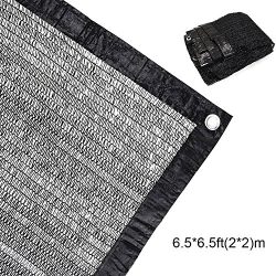 EFFT Life 50%-70% Sunblock Shade Cloth Net Black UV Resistant, Garden Shade Mesh Tarp for Plant  ...