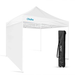 Ohuhu Canopy Tent With Screen, 10 X 10 Ft Pop-Up Canopy Tent, Instant Shelter Canopy With Sidewa ...