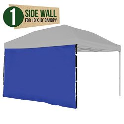 Punchau Canopy Side Wall – Blue Sidewall for 10×10 Feet Pop Up Canopy Tent