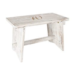 Cathy’s Concepts Personalized Wooden Guestbook Bench