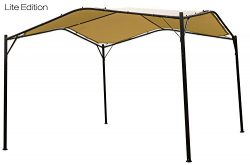 Mefo garden 12 x 12 ft Outdoor Patio Swan Gazebo for Backyard, Iron, 250gsm Polyester Canopy, Li ...