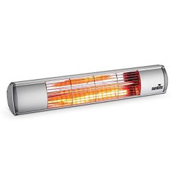 Sundate Electric Patio Heater, Indoor/Outdoor Wall Mounted Infrared Heater, Golden Tube, QW15