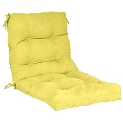 Giantex Patio High Back Chair Cushion Tufted Pillow Indoor Outdoor Spring/Summer Seasonal Swing  ...