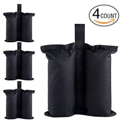 Ohuhu Canopy Weight Bags for Pop up Canopy Tent, Sand Bags Leg Weights for Instant Outdoor Sun S ...