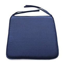 Removable Square Solid Chair Cushion Chair Seat Pads With Cord for Indoor Outdoor Patio Home Car ...