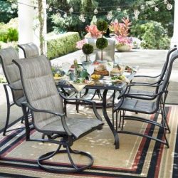 Statesville 7-Piece Padded Sling Patio Dining Set