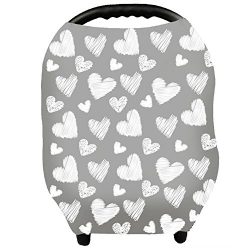 Baby Car Seat Covers – Privacy Nursing Cover Breastfeeding Scarf Car Seat Canopy, Shopping ...