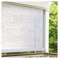 Lewis Hyman Radiance 0320156 Vinyl PVC Roll Up Blind, White, 60 Inch Wide x 72 Inch Long