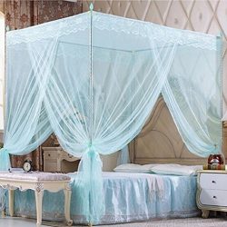 Little rock Romantic Princess Lace Canopy Mosquito Net Twin Full Queen King Bed