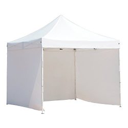 Abba Patio 10 x 10 feet Pop Up Heavy Duty Instant Canopy Commercial Portable Canopy with Sidewal ...