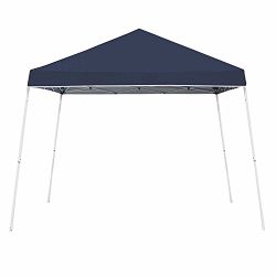 Z-Shade 10′ x 10′ Angled Leg Instant Shade Canopy Tent, Navy