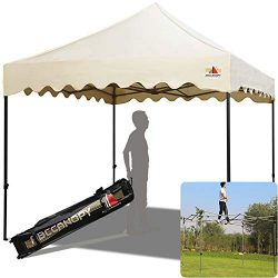 ABCCANOPY Outdoor Pop-Up Canopy Tent 10′ x 10′ Commercial Instant Shelter Garden Gaz ...