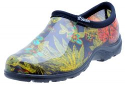 Sloggers  Women’s Waterproof  Rain and Garden Shoe with Comfort Insole, Midsummer Black, S ...