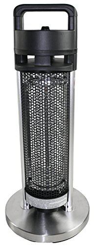 HeTR H1013UPS Indoor/Outdoor Rated Radiant Tower Heater, 24-Inch