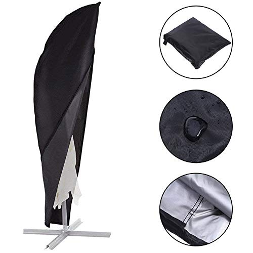 SheeChung Patio Offset Umbrella Cover 9ft to 11ft Cantilever Umbrella
