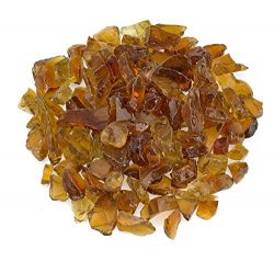 American Fireglass Coffee Recycled Fire Pit Glass – Medium (18-28Mm) , 10 lb. Bag