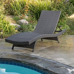 Christopher Knight Home 659 Salem Chaise Outdoor Lounge