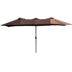 Sttech1 Home Outdoor Life Large Solid Color Umbrellas Deluxe Outdoor Life Solid Color Patio Umbr ...