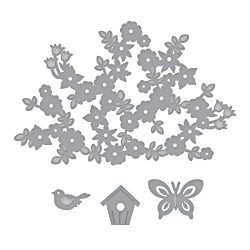 Spellbinders Shapeabilities Spring Canopy and Elements Etched Die Set