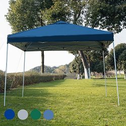 Sundale Outdoor 10 x 10 FT Heavy Duty Pop Up Canopy Waterproof UV-Protected Gazebo Portable Inst ...