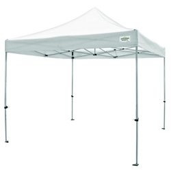 Caravan Canopy Titanshade 10 X 10 Foot Straight Leg Canopy, White