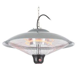 Blumfeldt Hothead Deluxe Ceiling Heater Hanging Lamp • IR ComfortHeat • LED Lighting • Carbon He ...