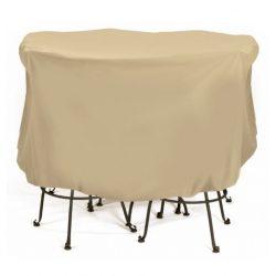 Smart Living 2D-PF74005 Bistro Set Cover With Level 4 UV Protection, 74-Inch x 44-Inch, Large, Khaki