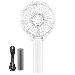 EasyAcc 2600mah Battery Handheld Fan Portable Battery Operated USB Fan Mini Personal Fan Outdoor ...