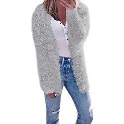 Duseedik Women’s Cardigan, 2018 Women’s Fashion Autumn Warm Winter Coat Long Sleeve  ...