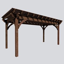 SHADESCAPE – 10×12 Pergola – 6,000 Series Heavy Timber Kit – 6×6 Pos ...