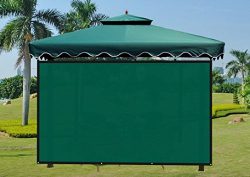 Shatex Attachment Umbrella Shade Screen Block 90% of UV Rays for Patio,Outdoor Umbrella W-6ft x  ...