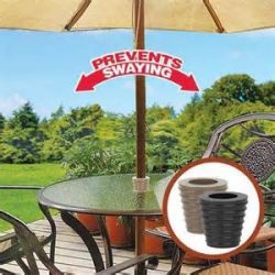 Patio Umbrella Cone (Black)